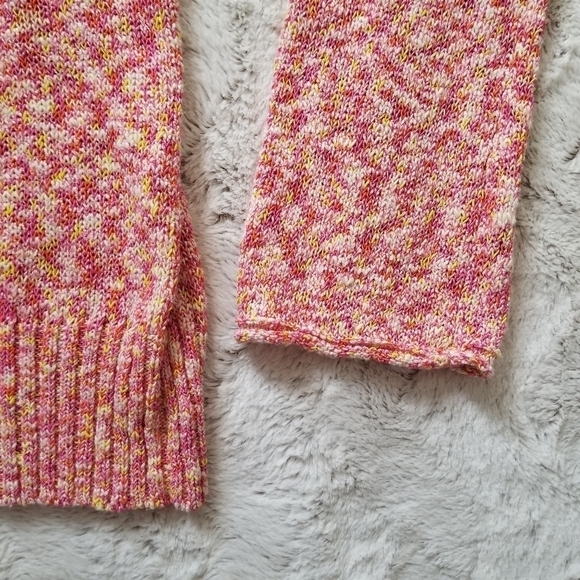 Magaschoni Pink Multicolor Cotton Blend Knit Sz S - Picture 4 of 9